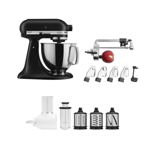 KitchenAid Mixer with accessories