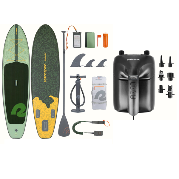 Retrospec Inflatable Stand Up Paddle Boards